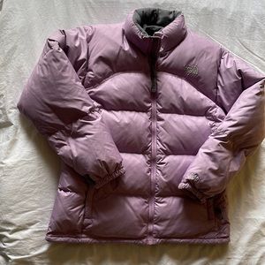 Northface down jacket for girls xl size